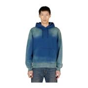 Katoenen hoodie met kleurverloop Eytys , Blue , Unisex