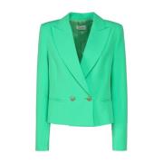 Katoenen Blend Jassen ViCOLO , Green , Dames