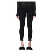 Stijlvolle Skinny Jeans voor Vrouwen Liu Jo , Black , Dames