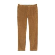 Stretch katoenen chinos Brooks Brothers , Brown , Heren