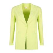 Getailleerde Single-Breasted Blazer Liu Jo , Green , Dames