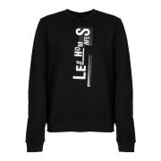 Sweatshirt Les Hommes , Black , Heren