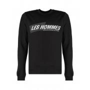 Sweatshirt Les Hommes , Black , Heren