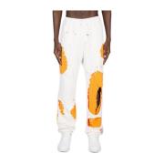 Retro-Futuristische Track Pants met Distressed Look Liberal Youth Mini...