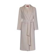 Klassieke Jas Max Mara Studio , Beige , Dames