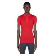 Polo Shirt Raf Simons , Red , Heren