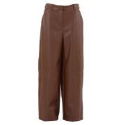 Stijlvolle Broek Set Twinset , Brown , Dames