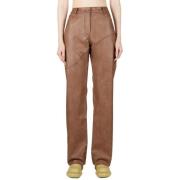 Trousers Rejina Pyo , Brown , Dames