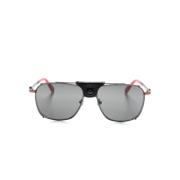 Ml0287 08A Sungles Moncler , Red , Unisex