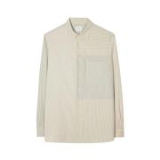 Gestreept Overhemd PS By Paul Smith , White , Heren