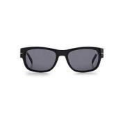 Zwarte Ss23 zonnebril voor heren Eyewear by David Beckham , Black , He...