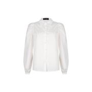 witte bloes Lofty Manner , White , Dames