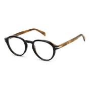 Stijlvolle zwarte montuurbril Eyewear by David Beckham , Black , Unise...
