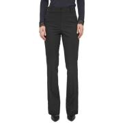 Clara 285 Long Zwarte Broek Fiveunits , Black , Dames