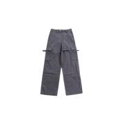 Grijze Cargo Broek met Klepzakken Ambush , Gray , Heren