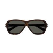 Carolyn Aviator Zonnebril Saint Laurent , Brown , Unisex