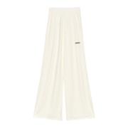 Wide Trousers Hinnominate , White , Dames