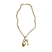 Pre-owned Metal necklaces Chloé Pre-owned , Brown , Dames