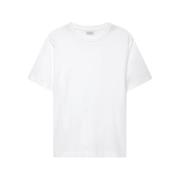 Wit Basis T-Shirt - 100% Katoen Dries Van Noten , White , Heren