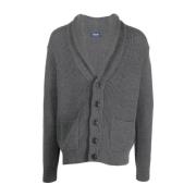 Grijze Gebreide Kleding voor Heren Aw23 Drumohr , Gray , Heren