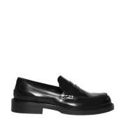 Zwarte Leren Mocassin 2429 Guglielmo Rotta , Black , Dames