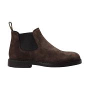 Suede Polacchino Schoenen Doucal's , Brown , Heren