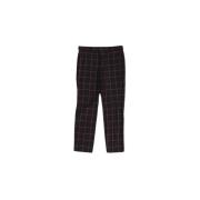 Zwarte geruite broek Comme des Garçons , Black , Heren