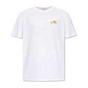 T-shirt van biologisch katoen Rag & Bone , White , Dames