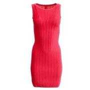 Pre-owned Fabric dresses Alaïa Pre-owned , Pink , Dames