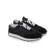 Lage Top Sneakers voor Heren Doucal's , Black , Heren