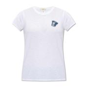 T-shirt van biologisch katoen Rag & Bone , White , Dames