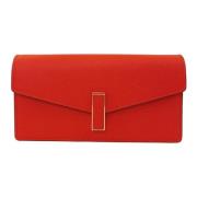 Wallets & Cardholders Valextra , Red , Dames