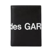 Logo Bi-Fold Portemonnee Comme des Garçons , Black , Unisex