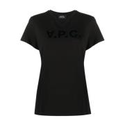 T-shirt A.p.c. , Black , Dames