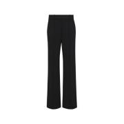 Matte Viscose Crepe Broek Proenza Schouler , Black , Dames