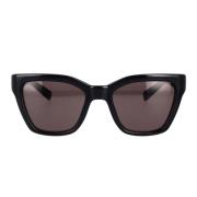Vintage geïnspireerde zonnebril SL 641 001 Saint Laurent , Black , Dam...