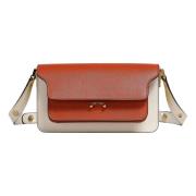 Colourblock Schoudertas Marni , Multicolor , Dames