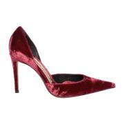 Fluwelen Schoenen - Stijlvol Schoeisel Alexandre Vauthier , Red , Dame...