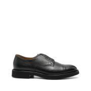 Veterschoenen van leer Doucal's , Black , Heren