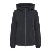 Dames Softshell Auctor Puffer Jas Peuterey , Black , Dames