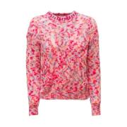 Zachte Crew Neck Sweater MC2 Saint Barth , Multicolor , Dames