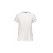 Stoer Wit Achterloos T-Shirt Comme des Garçons , White , Dames