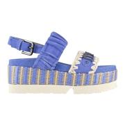 Japanse tweebands dames sandaal Mou , Blue , Dames
