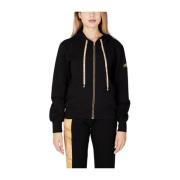 Zwarte Zip Sweater voor Dames Alviero Martini 1a Classe , Black , Dame...