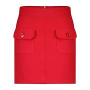 Elegante Minirok Seductive , Red , Dames