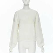 Pre-owned Cashmere tops Hermès Vintage , Beige , Dames