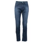 Slim-Fit Denim Jeans voor Heren Jacob Cohën , Blue , Heren