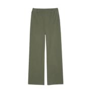 Hoge Taille Army Groene Broek Anine Bing , Green , Dames