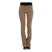 Beige Straight Leg Jeans, Nieuw met Labels Costume National , Beige , ...