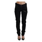 Zwarte Skinny Jeans John Galliano , Black , Dames